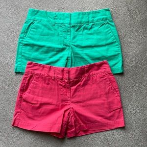 2 pair of Ann Taylor Loft shorts size 00